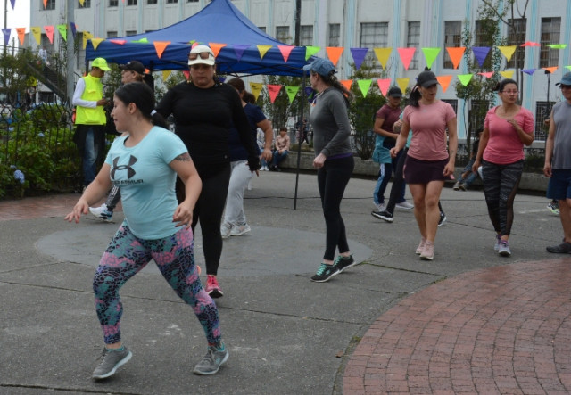 En el Parque Fundadores comienza la ciclovia.