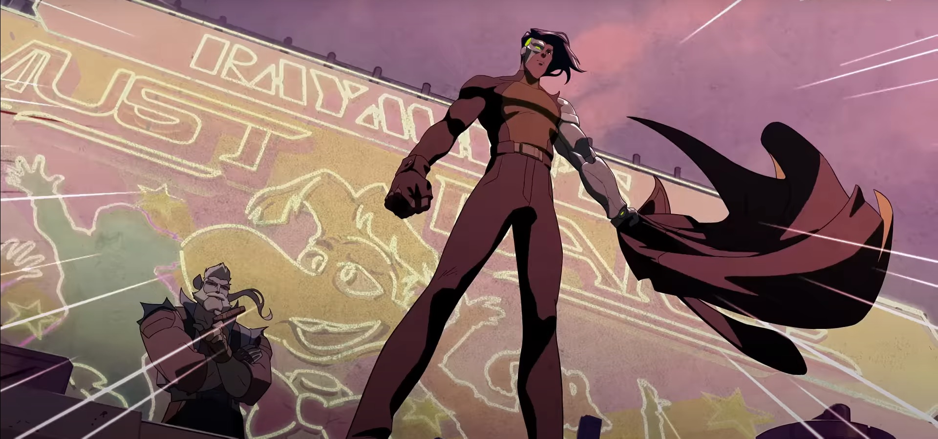 Captain Laserhawk: A Blood Dragon Remix.