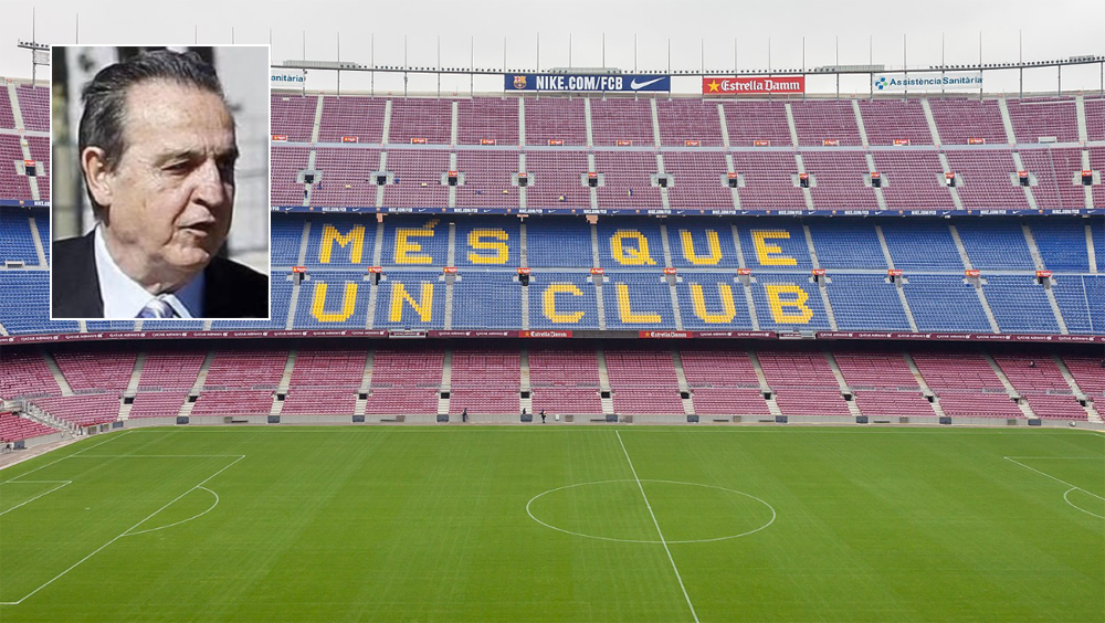 Enriquez Negreira y el Camp Nou