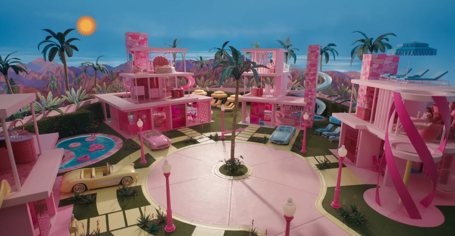 Barbie: la diseñadora de produccion dijo que usaron tanto rosa para la creacion de Barbieland que dejaron al mundo sin ese color