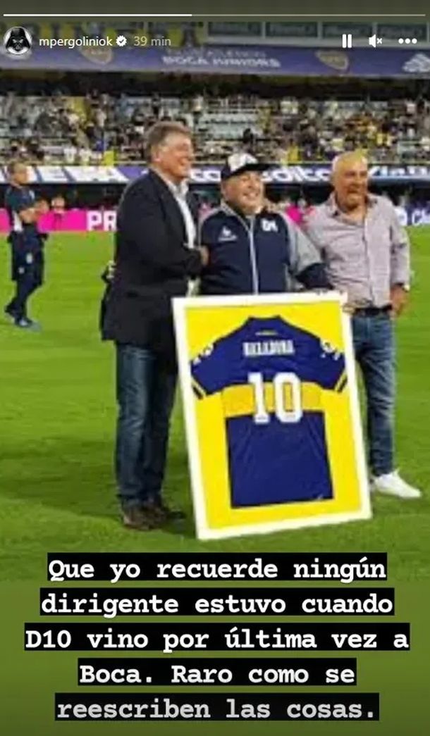 Pergolini se la quiso picantear a Juan Roman Riquelme por el homenaje a Maradona pero quedo expuesto