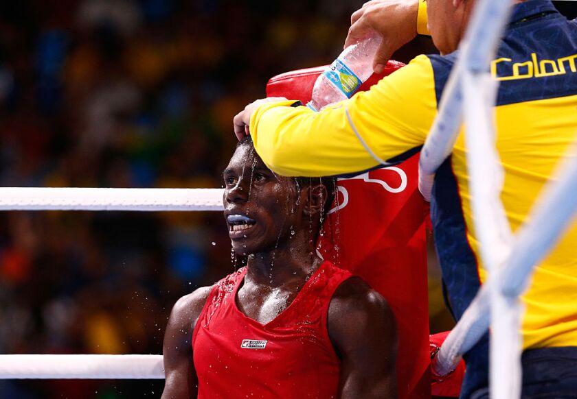 Yuberjen Martinez, boxeador colombiano.