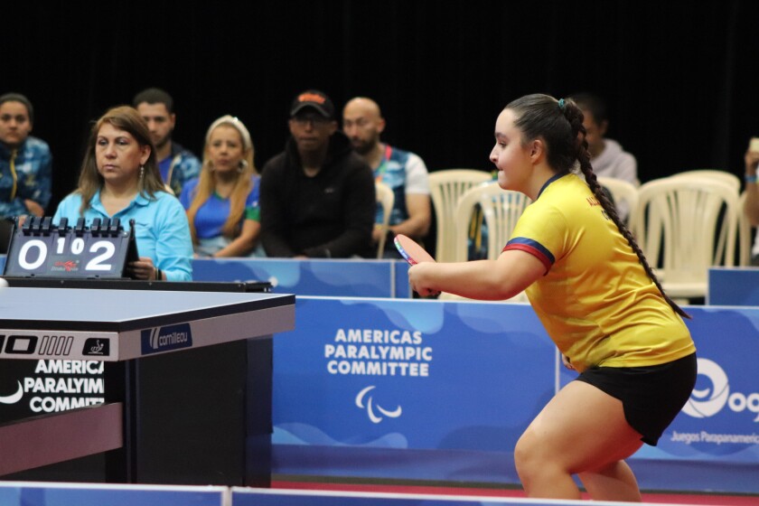 Tenista colombiana, Yessica Alzate. Foto: JPJ 2023