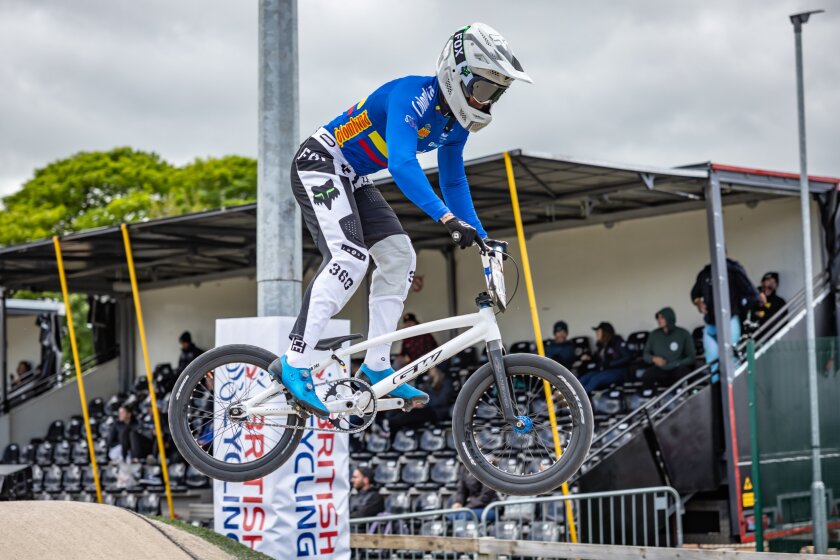 Diego Arboleda, ciclista de BMX colombiano