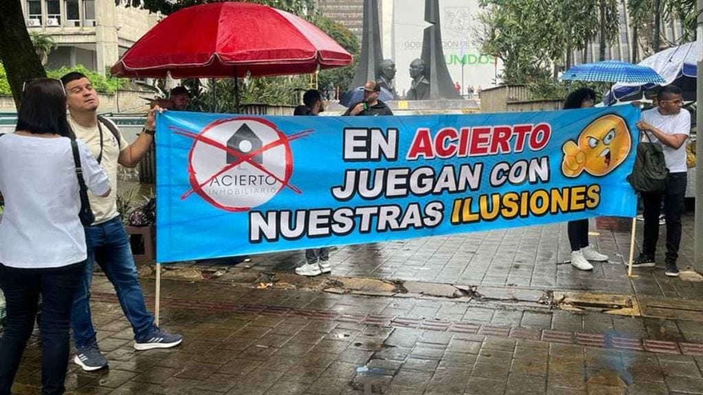 Manifestacion de compradores de apartamentos en proyectos de Acierto Inmobiliario