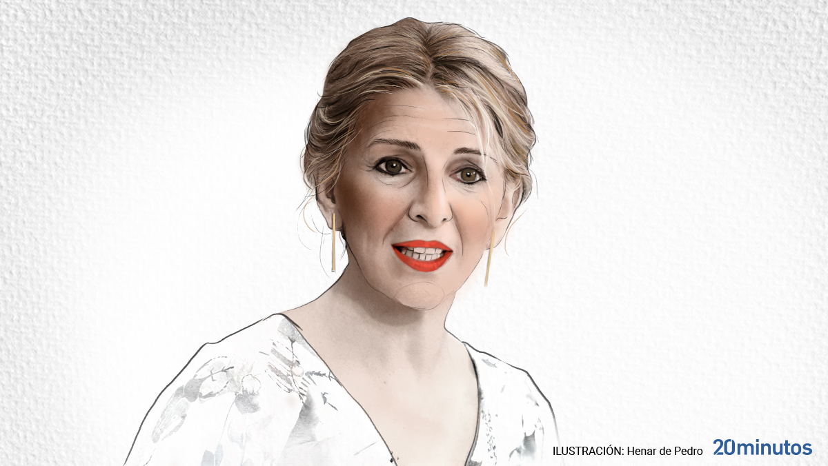 La lider de Sumar, Yolanda Diaz.