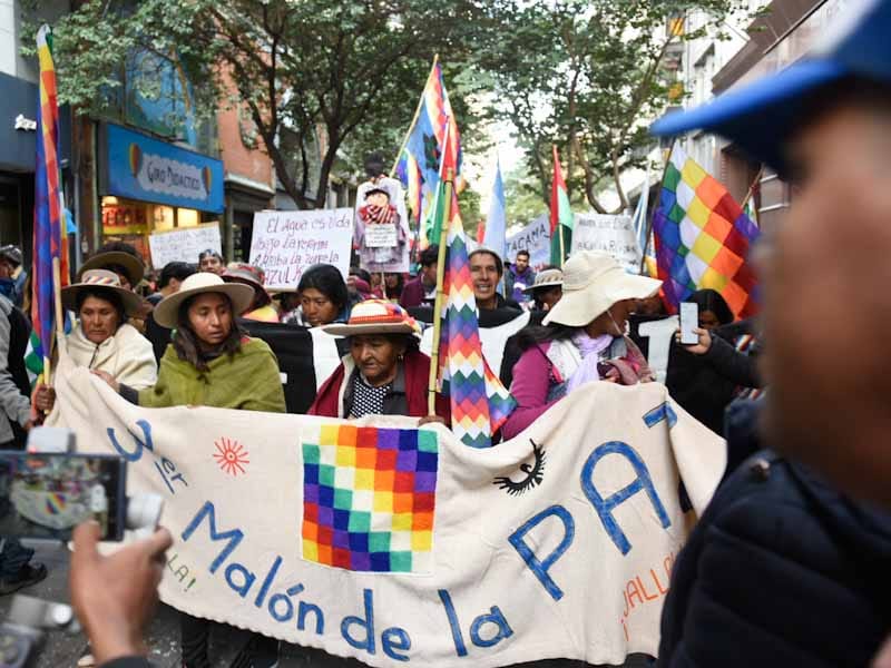 El grito de la tierra: el Tercer Malon de la Paz paso por Rosario camino a Buenos Aires