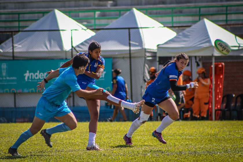 Las Tucanes en su partido contra Brasil.