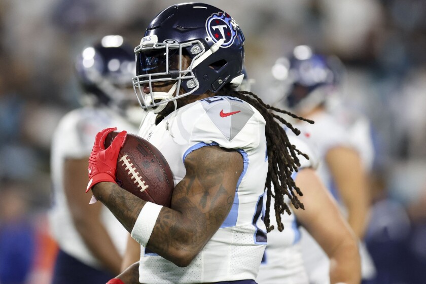 Derrick Henry, corredor de los Titans.