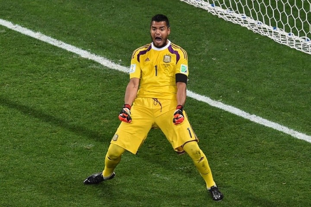 La emocion del primer entrenador de Chiquito Romero: “De chiquito ya atajaba penales”