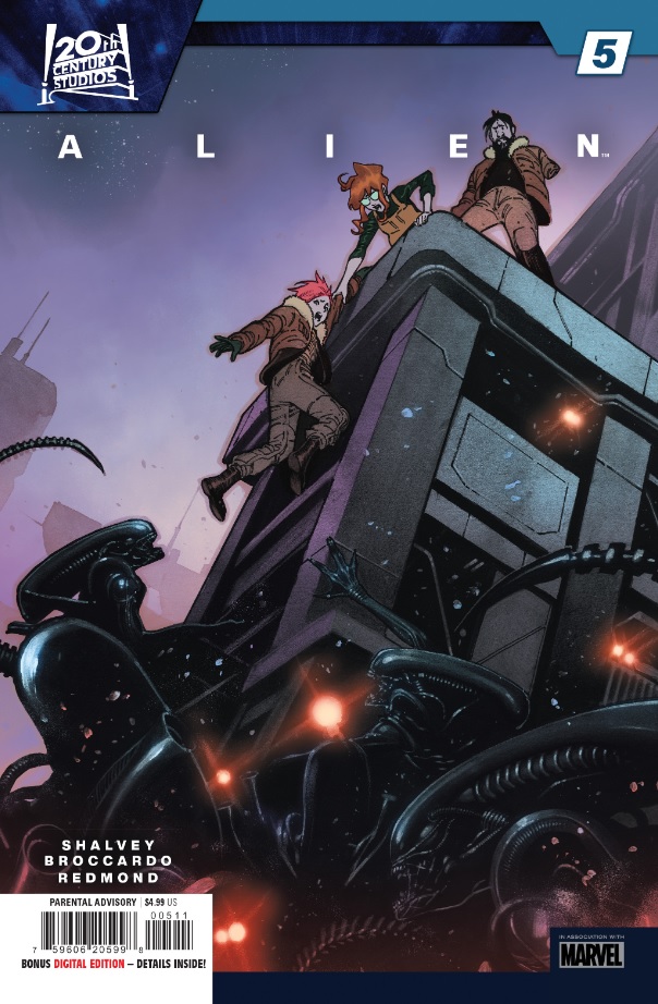 Marvel Comic - Alien #5 thaw