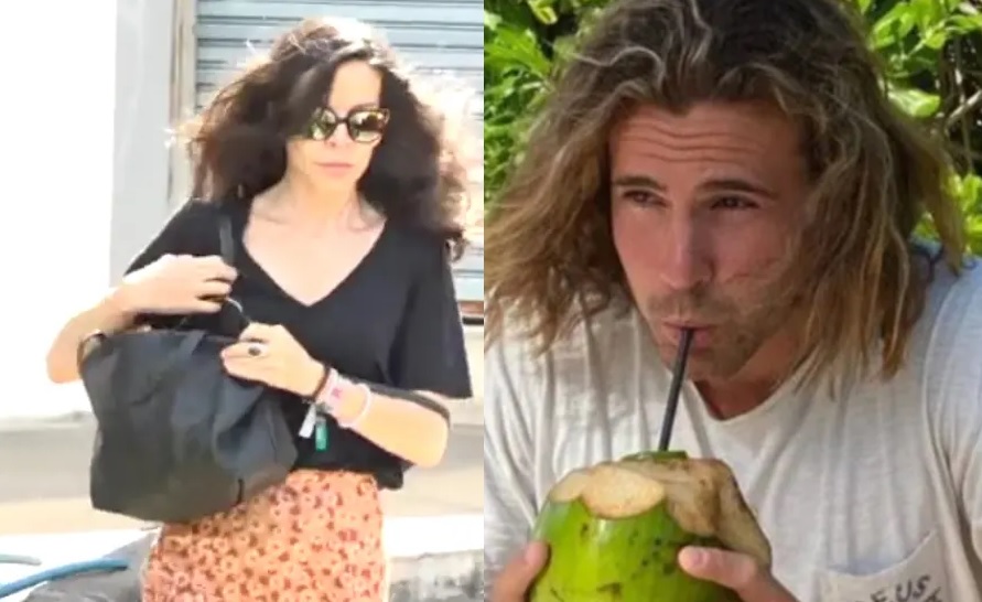 Combo de fotos de Silvia Bronchalo y Daniel Sancho.