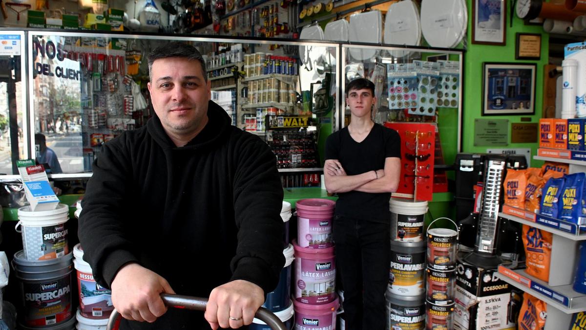 Hijo y nieto de Angel Griffa socio de la Cafara Foto Pepe Mateos