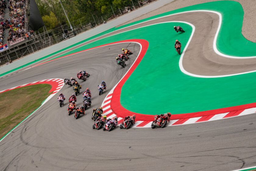 Accion del MotoGP de Cataluña 2023