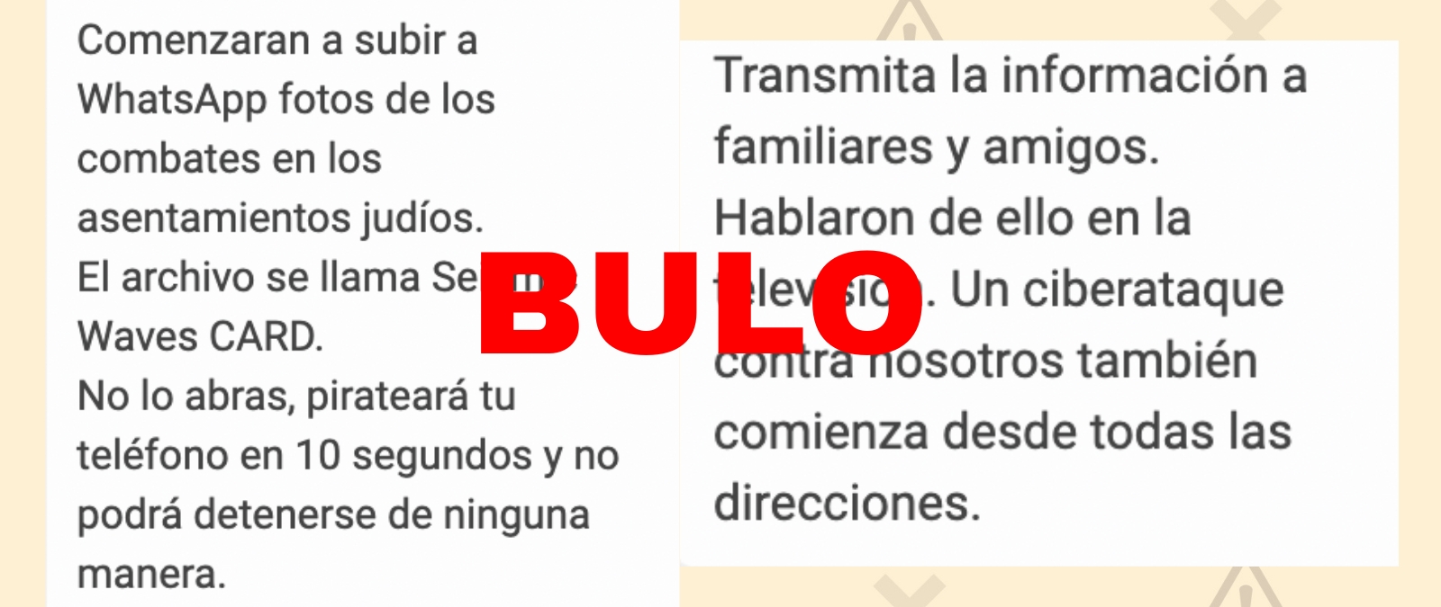 Bulos sobre el ataque de Hamas y la respuesta de Israel y Gaza.