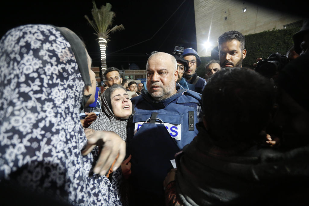 El reporter Wael al-Dahdouh ha perdido a toda su familia en un bombardeo israeli