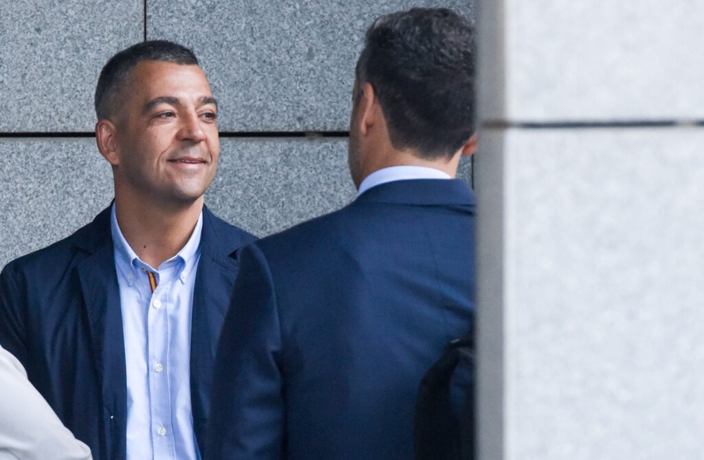 Ruben Rivera, director de marketing de la RFEF, en la Audiencia Nacional.