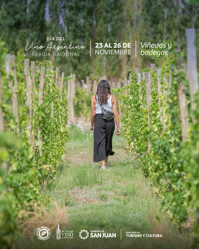 2023-11-21 TURISMO Y CULTURA: San Juan celebrara la semana del Vino Argentino con imperdibles actividades