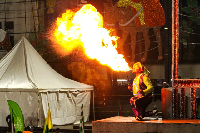 Con fuego, danza y musica despidieron los Juegos Deportivos Nacionales en Manizales