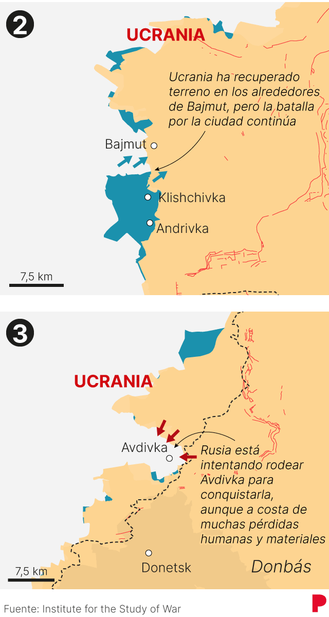 ¿Que esta pasando en la guerra de Ucrania mientras el mundo mira a Israel y Gaza?