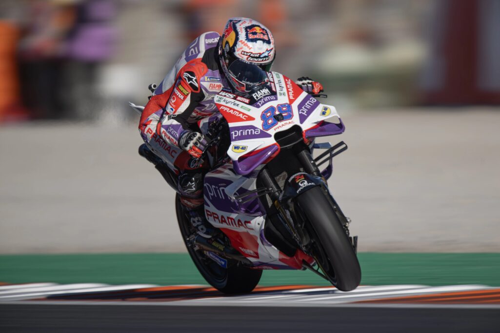 Jorge Martin, en Cheste.