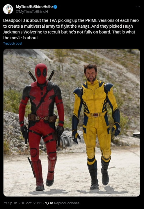 Trama rumoreada Deadpool 3