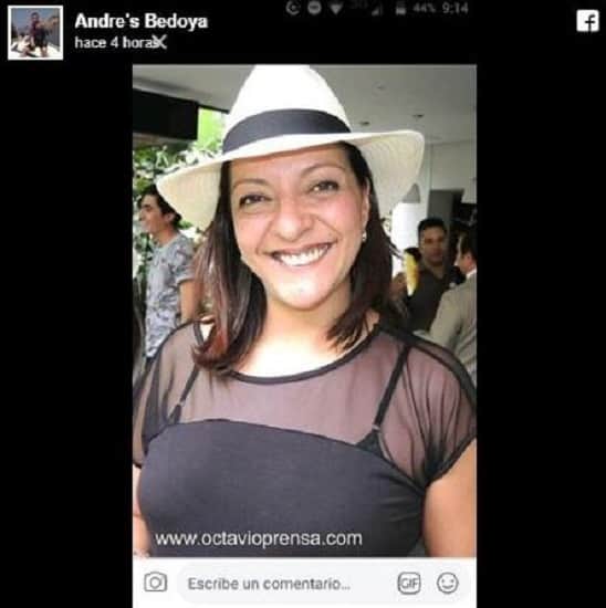 Fotos de Isabel Cristina Estrada, periodista que insulto a obreros en Medellin