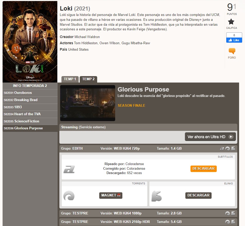 aRGENTeaM, la popular pagina para descargar subtitulos de pelis y series, cerrara a fin de año < Cultura Geek