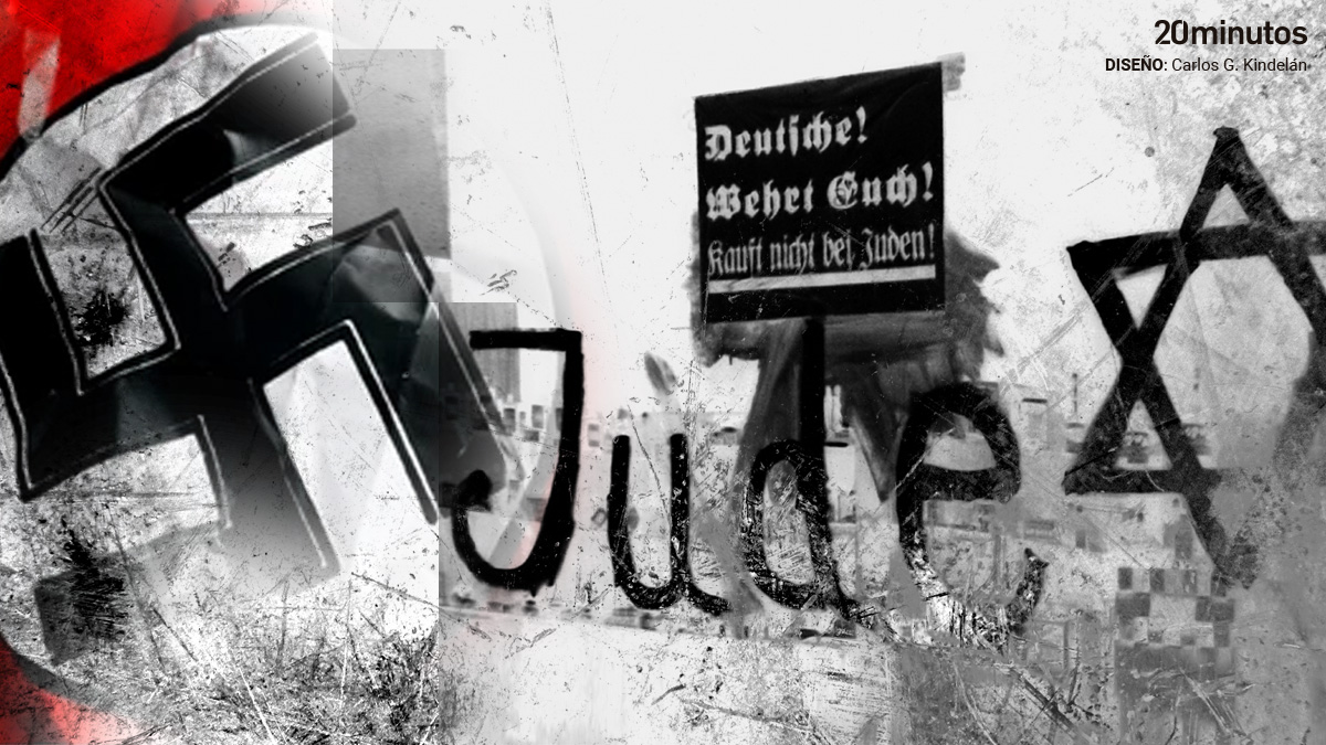 Durante la La Noche de los cristales rotos, al menos 91 ciudadanos judios fueron asesinados y otros 30.000 detenidos en Alemania y Austria.