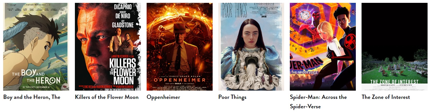 Golden Globes 2024: lista completa de nominados y las sorpresas < Cultura Geek