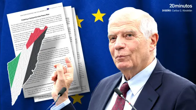 La paz entre Israel y Palestina se ha convertido en una obsesion para Josep Borrell y en ese marco el Alto Representante ha puesto este lunes sobre la mesa un