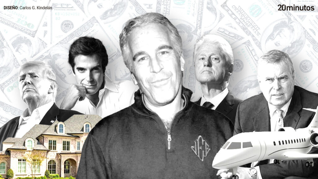 Famosos relacionados con Jeffrey Epstein.