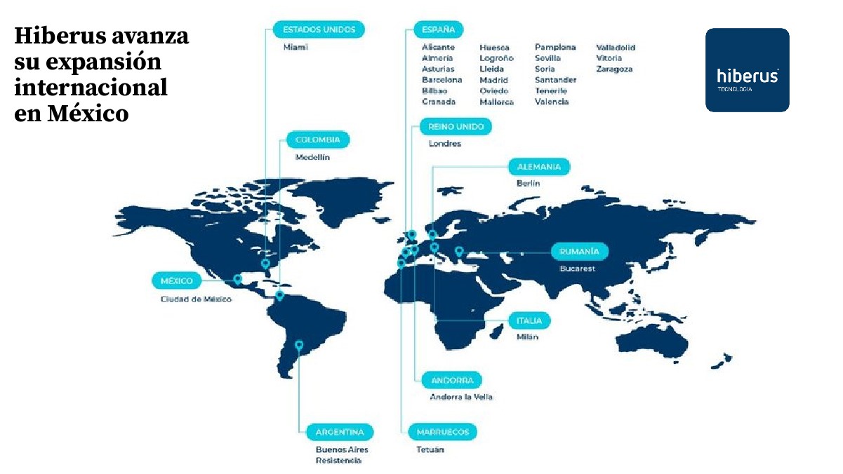 Hiberus avanza su expansion internacional en Mexico.