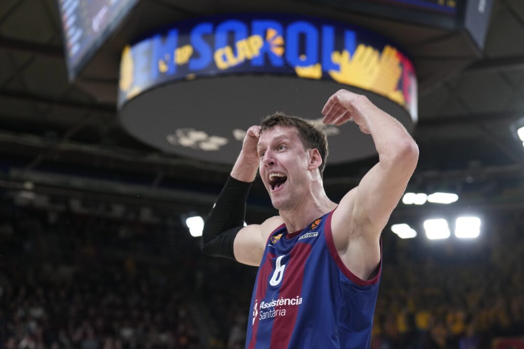 Jan Vesely, estrella absoluta de la victoria del Barça ante el Real Madrid.