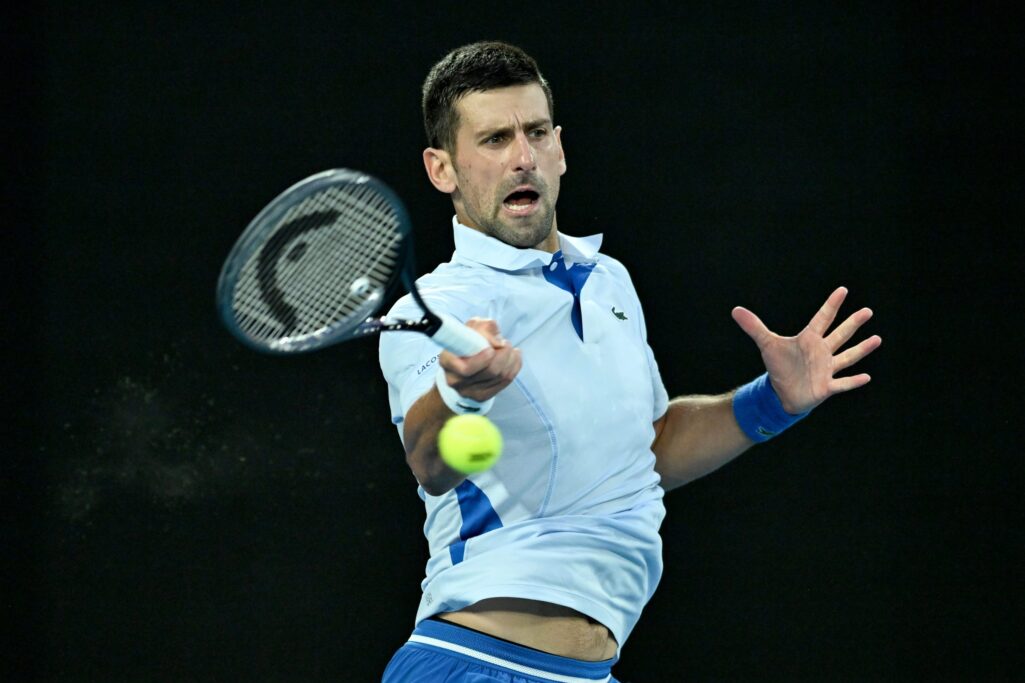 Novak Djokovic ante Etcheverry.