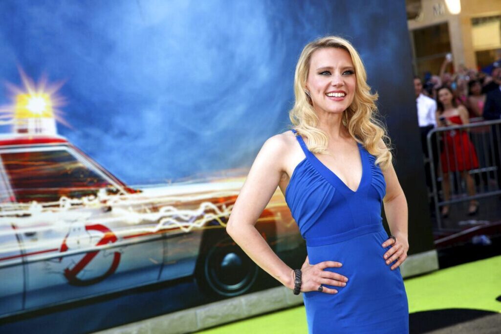 Kate McKinnon en el estreno de