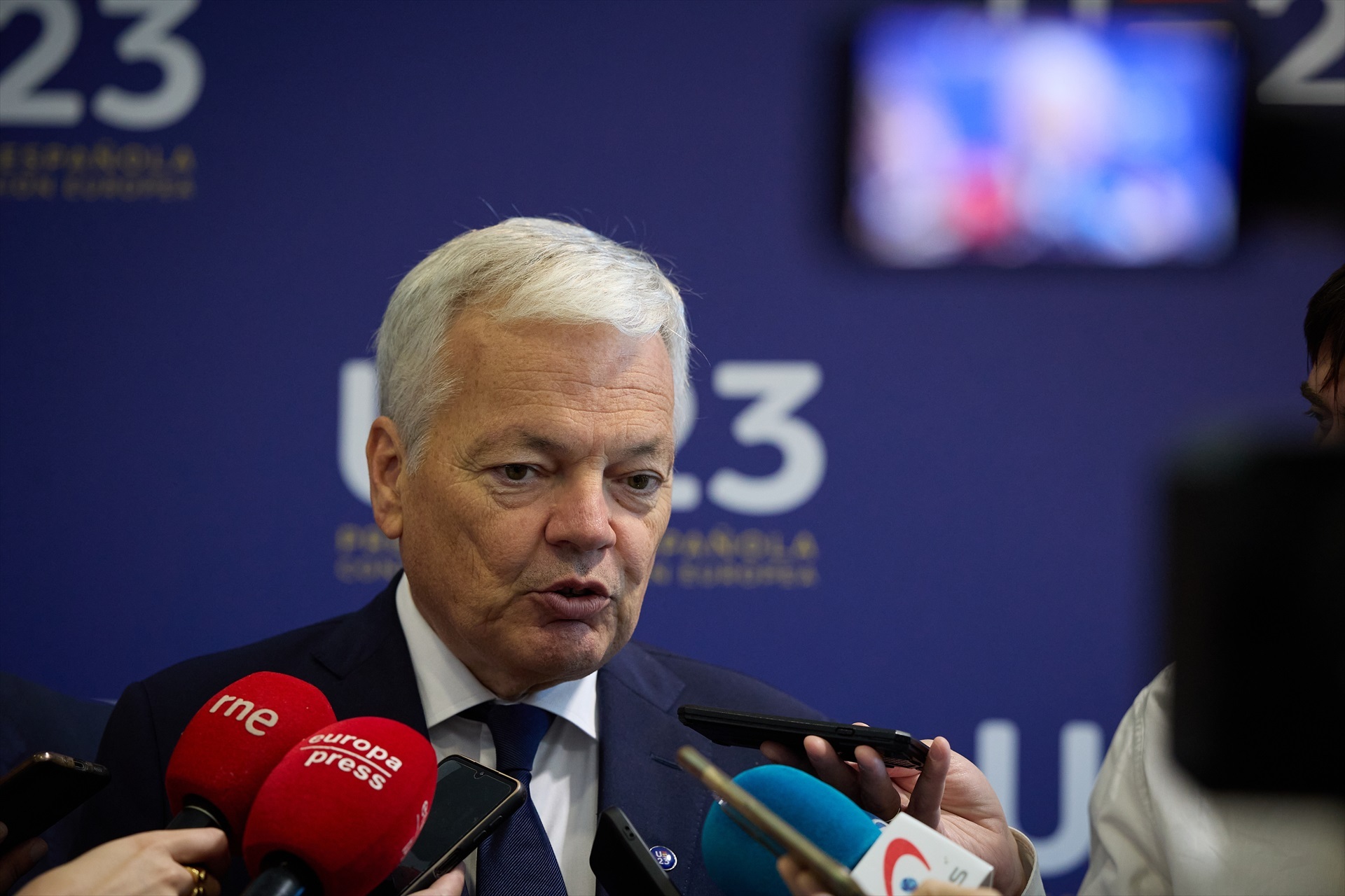 El comisario de Justicia de la Union Europea, Didier Reynders.