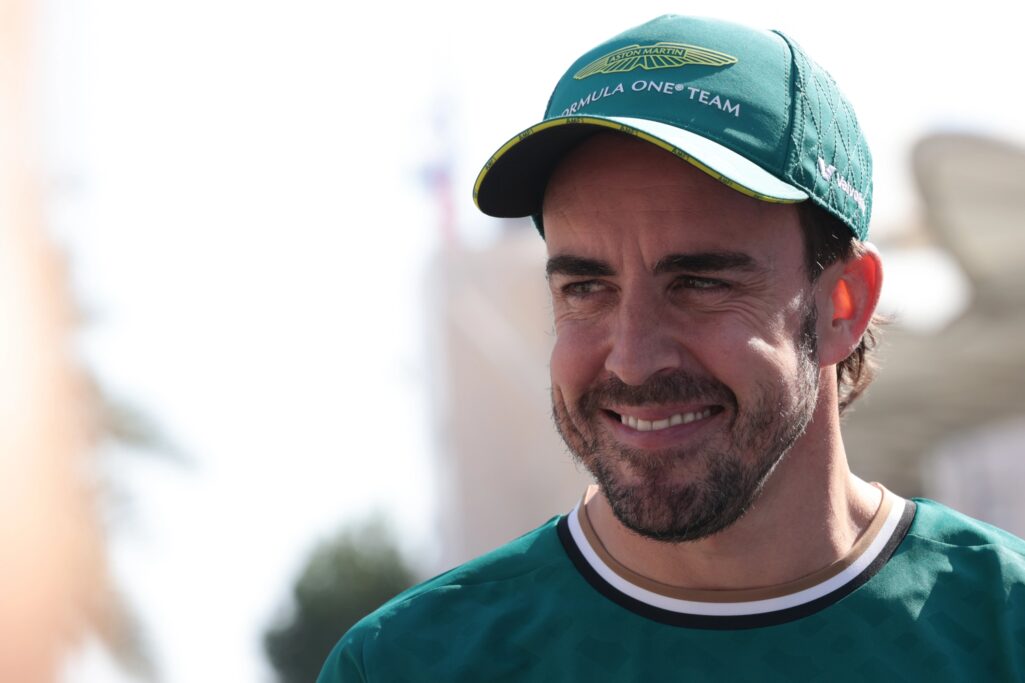 Fernando Alonso, en los test de Bahrein.