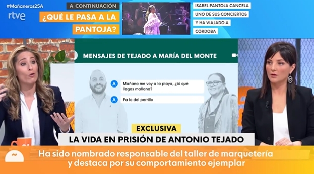 El matinal ha ofrecido la ultima hora sobre Antonio Tejado.
