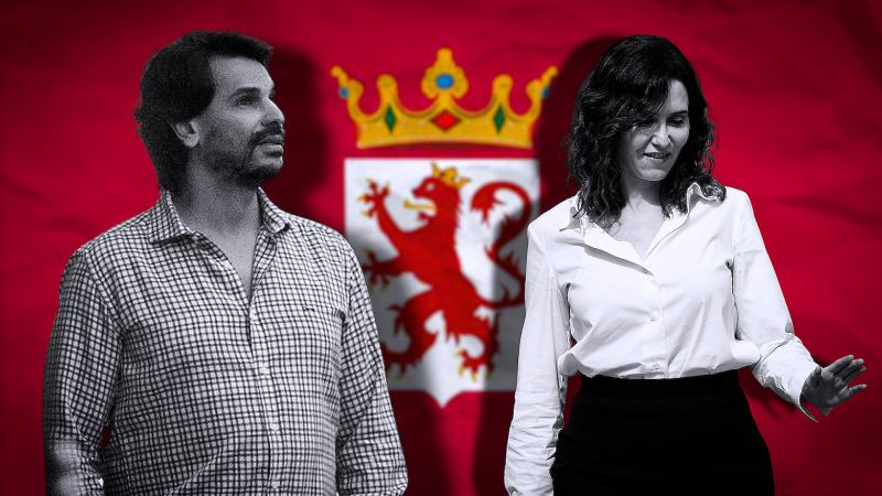 La conexion leonesa del novio de Ayuso. Elaboracion propia. La conexion leonesa del novio de Ayuso. Elaboracion propia.