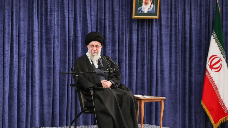 Ali Jamenei, el lider supremo de Iran. EP.