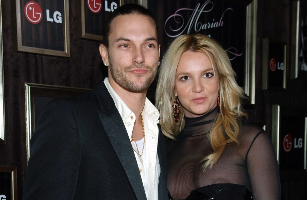 Kevin Federline y Britney Spears, durante su relacion.