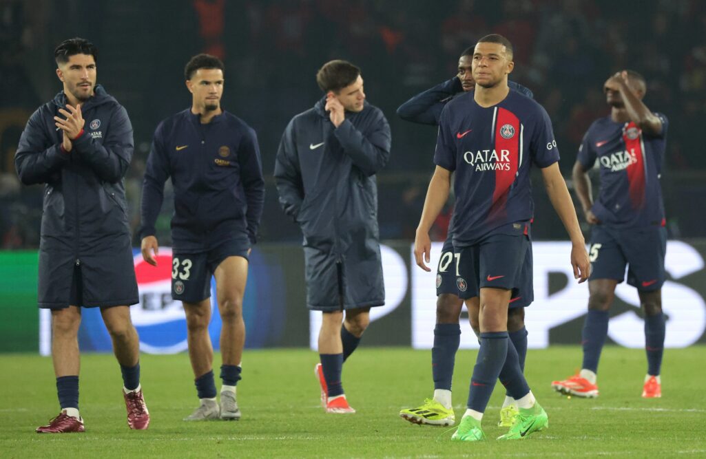 Mbappe, despues de quedarse sin final de Champions tras la derrota del PSG ante el Borussia.