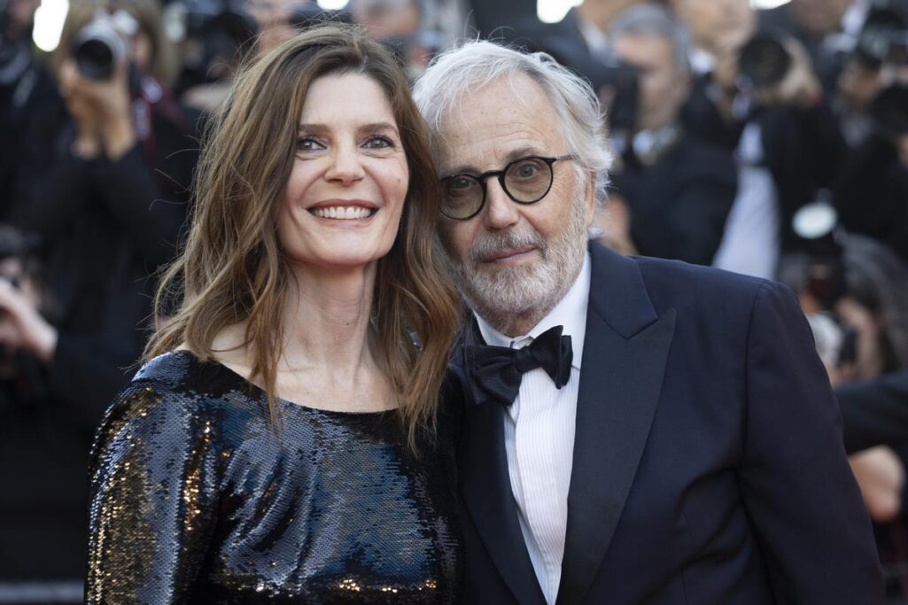 Chiara Mastroianni y Fabrice Luchini en la premiere de