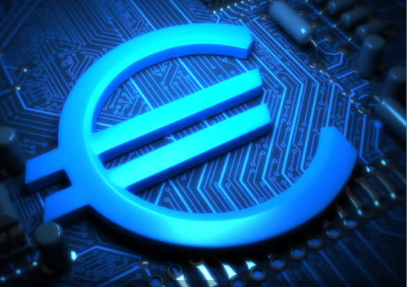 La moneda europea competira asi con otras criptomonedas oficiales.