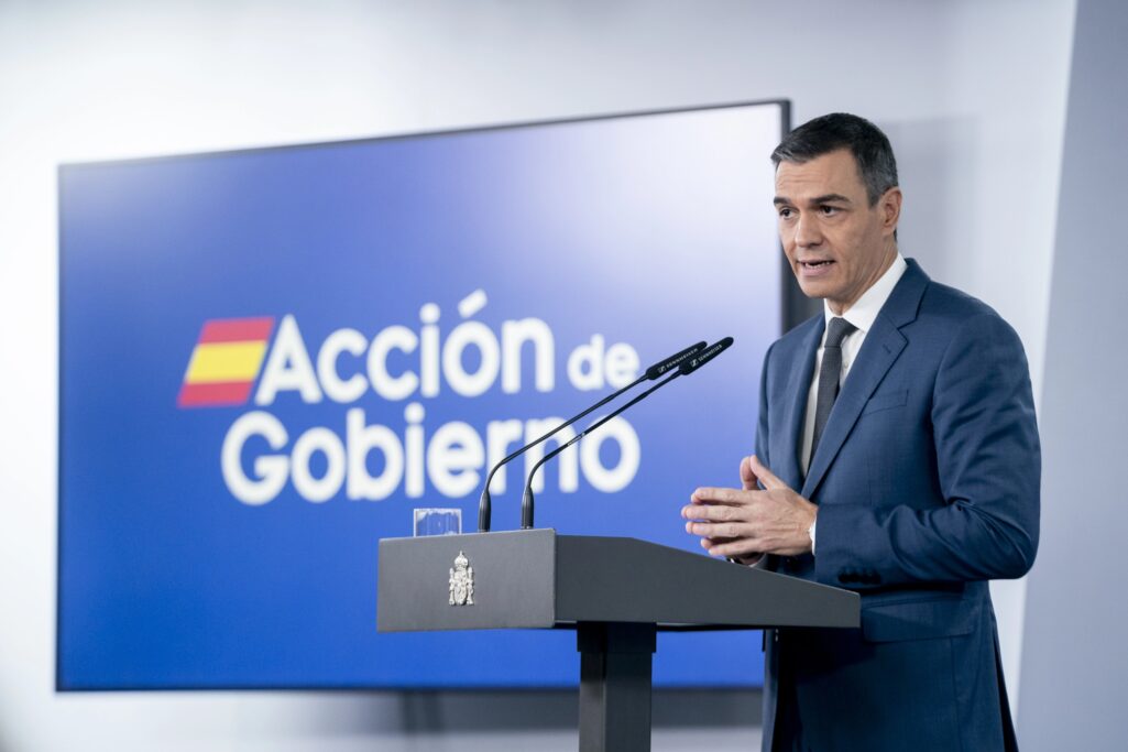El presidente del Gobierno, Pedro Sanchez, explica las medidas adoptadas para paliar las consecuencias de la DANA. A. Perez Meca / Europa Press 05 NOVIEMBRE 2024;RUEDA DE PRENS;RDP;COMPARECENCIA; 05/11/2024