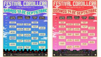 cierres a cargo de Carlos Vives, Rubén Blades y Fito Páez