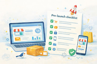 How to Launch Your Online Store: A Pre-Launch Checklist : For Beginners de