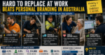 Hard to Replace at Work Beats Personal Branding in Australia